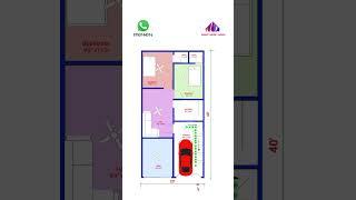 20 by 40 House Design   20*40 house Design idea 2023  SMART HOUSE DESIGN  Small house plan