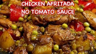 CHICKEN AFRITADA NO TOMATO SAUCE  Budget Friendly Chicken Recipe  Pinoy Simple Cooking