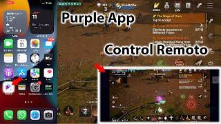 Lineage 2M Purple App Aplicación iOS  Android. Control Remoto.