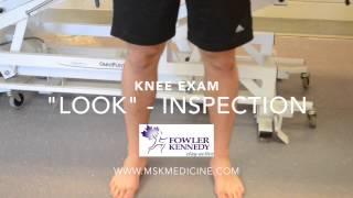 Knee Exam - Look Feel Move