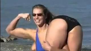 Tall Amazon Mikayla Miles lift a Big fbb woman117kg-260