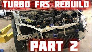 Rebuilding a Wrecked Turbo Scion FR S Part 2