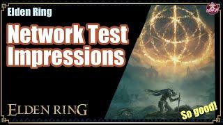 Elden Ring Network Test Impressions