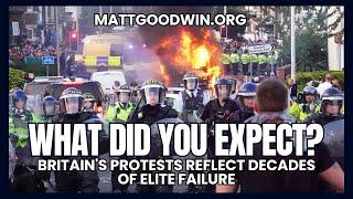 MATT GOODWIN What The SOUTHPORT Riots Are REALLY About