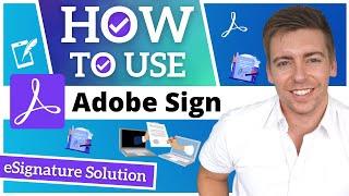 Electronic Signature Tutorial  Sign PDFs Online With Abobe Sign Adobe Acrobat Tutorial