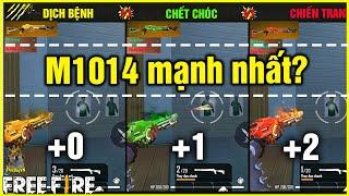 Free Fire So sánh chi tiết Shotgun M1014 chế tác nào mạnh nhất  StarBoyVN