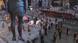 Ezio Kills Francesco de Pazzi and Hangs His Body for Observation Assassins Creed 2  Florence