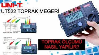 Unit UT 522 Dijital Toprak Megeri  Toprak Direnci Ölçümü Nasıl Yapılır