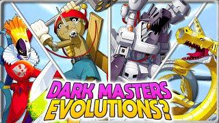 What Are Digimons DARK MASTERS Evolution Lines?