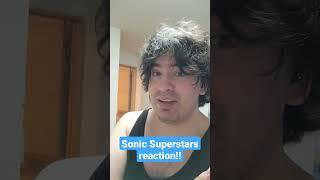 SONIC SUPERSTARS REACTION #shorts #sonic #sonicsuperstars