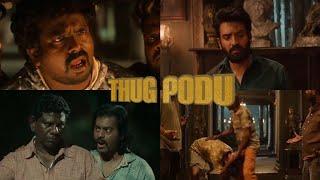 thuglife santhanam movie dd returns  non stop sirippu