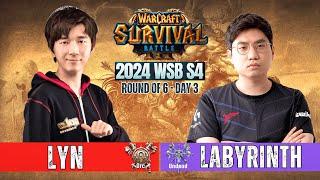 WC3 Lyn vs LabyRinth ️ Warcraft Survival Battle 2024 - Season 4 ️ WarCraft 3 Reforged