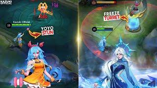 NEW HERO CICI  REVAMPED AURORA  SKILL EFFECTS & GAMEPLAY