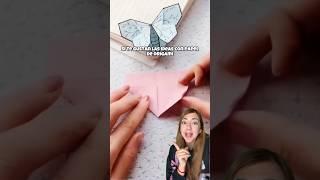 ¿Crees que es una polilla o una mariposa? #origami #diy #ideasconpapel