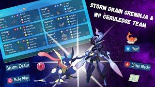 STORM DRAIN GRENINJA & FLASH FIRE CERULEDGE ARE A MENACE IN REGULATION H - Pokemon SV VGC