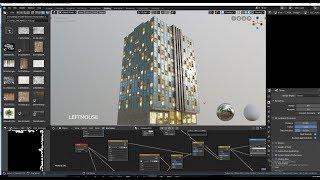 modeling a night office building in blender 2 8 tutorial part 1