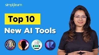 Top 10 New AI Tools You Should Try In 2024  Top 10 AI Tools For 2024  AI Tools  Simplilearn