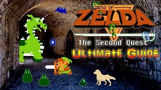 #Zelda The Legend of Zelda  SECOND QUEST - ULTIMATE GUIDE - ALL Levels ALL Items ALL Bosses 100%