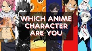 Which Anime Character Are You?  Fun Tests