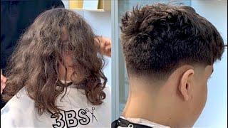 Corte de cabello paso a paso  Transformación  #hairstyle #tutorial #masculino #cambiodelook