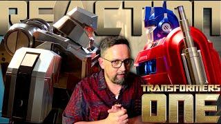 TRANSFORMERS ONE TRAILER 2 REACTION - Chris Hemsworth Brian Tyree Henry Scarlett Johansson