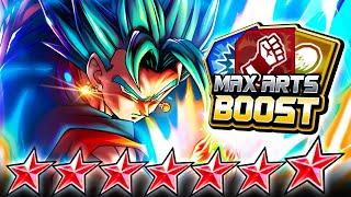 Dragon Ball Legends MAX ARTS BOOSTED 14 STAR ULTRA VEGITO BLUE SIMPLY HAS NO EQUAL