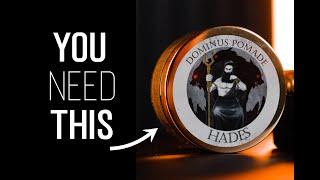 What Is A Clay Pomade? Dominus Pomade Hades 5 Min Review