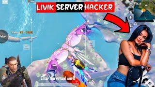 BGMI Server Hacker Girl Meet Livik Match  Livik Me Bhi Aagya Server Hacker Girl  Gameplay #Bgmi