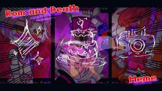 Rom and Death meme  Funtime Trio \\ FNaF Sister Location
