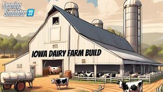 Iowa Dairy Story Build  Downloadable Farm Build  FS22
