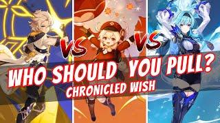 ALBEDO  KLEE  EULA - Which LIMITED 5-Star Should You Pull In Genshin Impact 4.5 Chronicled Wish