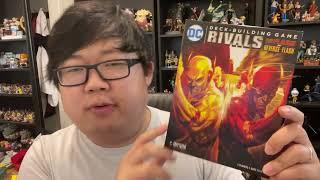 Board Game Reviews Ep #254 DC COMICS DECK-BUILDING GAME RIVALS - THE FLASH VS THE REVERSE-FLASH