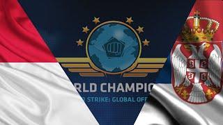 CSGO The World Championships 2015 LAN Finals  Indonesia vs. Serbia Best of One  Map Mirage