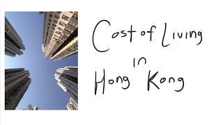 Expenses and Cost of Living in Hong Kong
