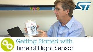 FlightSense Time of Flight Sensor Quick Start Video getting started P-NUCLEO-53L0A1