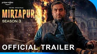 Mirzapur Season 3 - Official Concept Trailer Pankaj Tripathi Ali Fazal Shweta Tripathi Rasika D