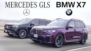 2020 BMW X7 vs Mercedes GLS Review - $100000 Luxury SUV Battle