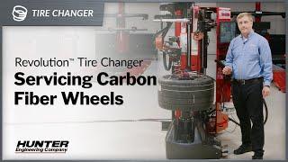 Changing Carbon Fiber Wheels on the Revolution™ Tire Changer