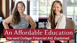 Harvard College Financial Aid Explained