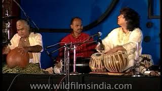 Zakir Hussain and Sivamani Jugalbandi in 1990s - most fabulous gathering of Indian classical doyens