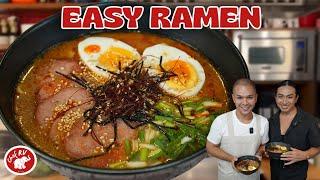 10 MINUTES MAY RAMEN KA NA Easy Homemade Ramen  Chef RV