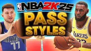 NBA 2K25 Best Animations Guide Passing Styles Comparison on 2K25