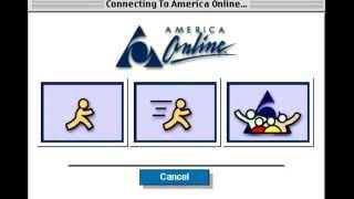 AOL Dial Up Internet Connection Sound + Youve Got Mail America Online 90s