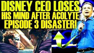 DISNEY CEO LOSES IT AFTER THE ACOLYTE EPISODE 3 DISASTER HITS A WORLD RECORD FAILURE FOR LUCASFILM