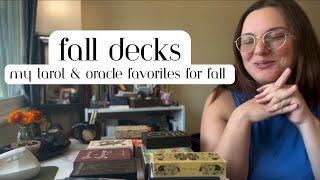 Fall Decks  My favorite Tarot & Oracle decks for Fall