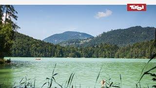 Die schönsten Badeseen und Bergseen in Tirol Österreich 