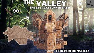 THE VALLEY•2x2 BUNKER•DUOTRIOSMALL GROUP BASE DESIGN•CHEAP•MINI CHINA WALL•WIDEGAP• RUSTBASE 2024
