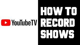 Youtube TV How To Record Shows - How To Setup Show Recording Youtube TV on Smart TV Roku TV Example