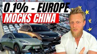 Europes madness reaches new levels huge taxes on Chinese EVs changed