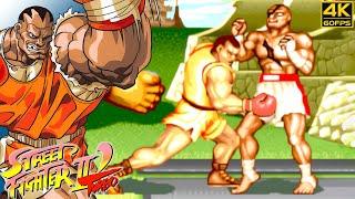 Street Fighter II Turbo Hyper Fighting - Balrog Arcade  1992 4K 60FPS